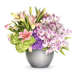 AFG 321-1 Luxury Orchid & Lily Designer Floral Arrangement